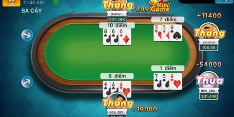 Giới thiệu tổng quan về game bài 3 cây đổi thưởng